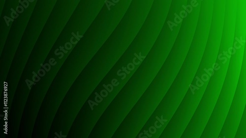Elegant Green Gradient Background with Wavy Lines, Perfect for Nature Themes, Eco-Projects, and Graphic Design Needs