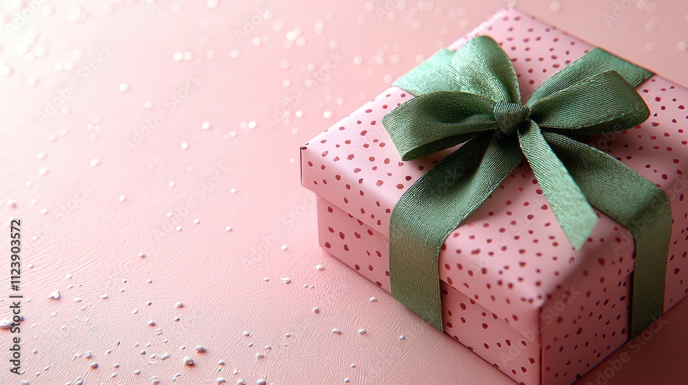 Fototapeta premium Colorful gift boxes adorned with ribbons are prepared with care for those in need during a heartwarming charity event aimed at spreading joy and kindness