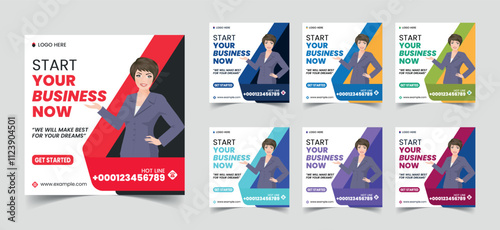 Create posts that resonate with audiences using our Digital Marketing Social Media Post Templates. These layouts make crafting engaging and professional content effortless.