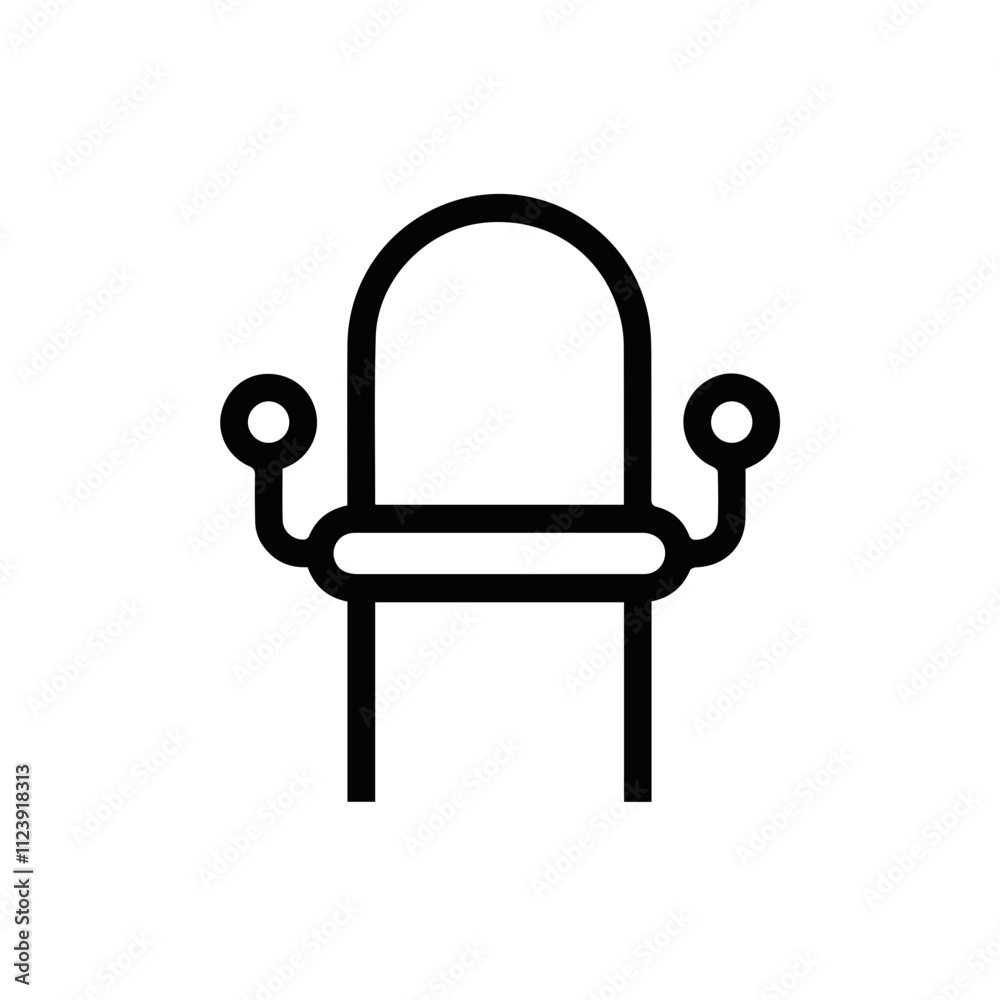 Chair icon symbol vector image illustration
Chair icon symbol vector image illustration