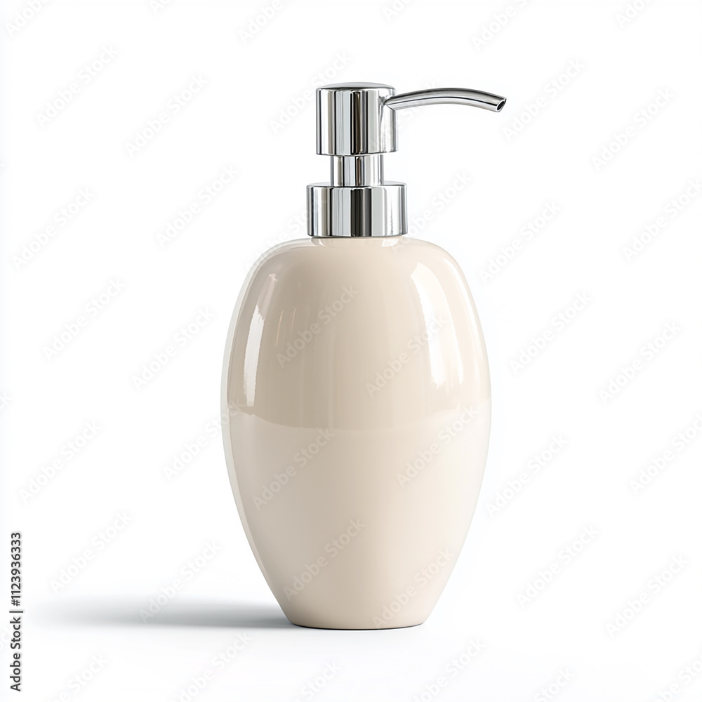 Obraz premium soap dispenser isolated on white background