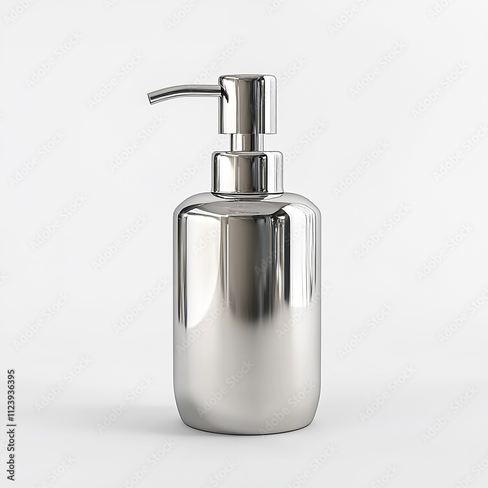 Obraz premium soap dispenser isolated on white background