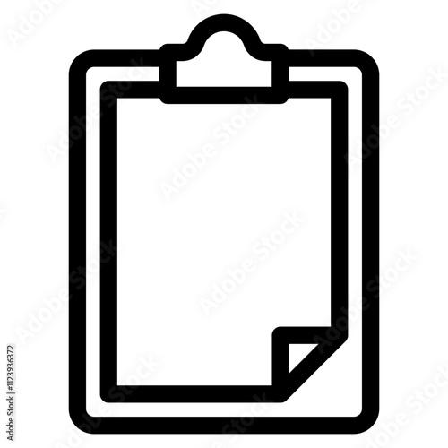 Clipboard Icon Element For Design