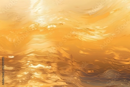 golden water background