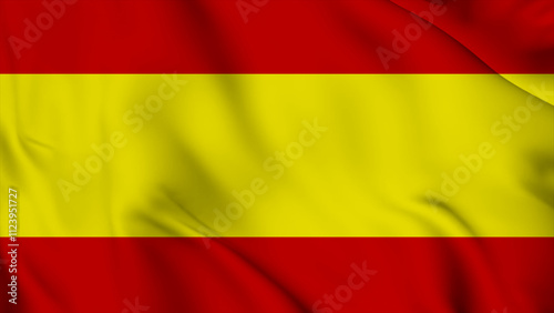 Free Download Spain Realistic waving flag background. Spain Independence Day flag icon. Seamless looping animation render image. Waving colorful realistic my country flag graphics photos. - GFXLoad