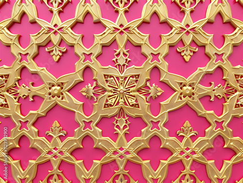  Islamic background with Arabian pattern craft version 142