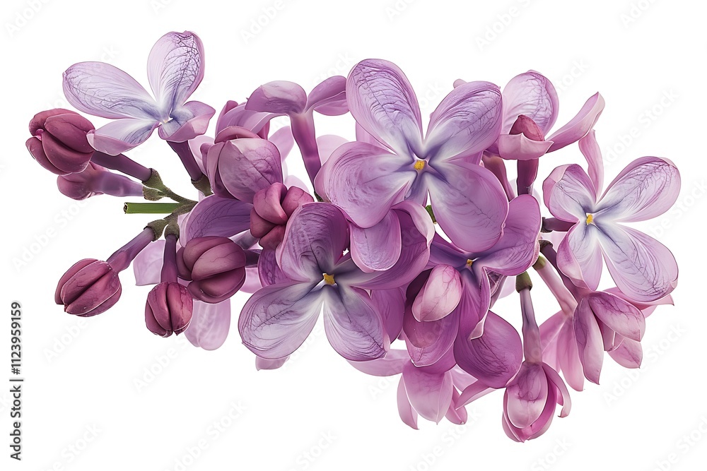 Obraz premium pink orchid isolated on white