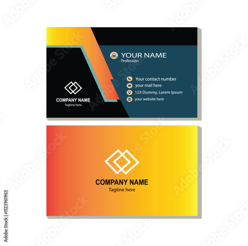 Professional Creative and Corporate Business Card Template