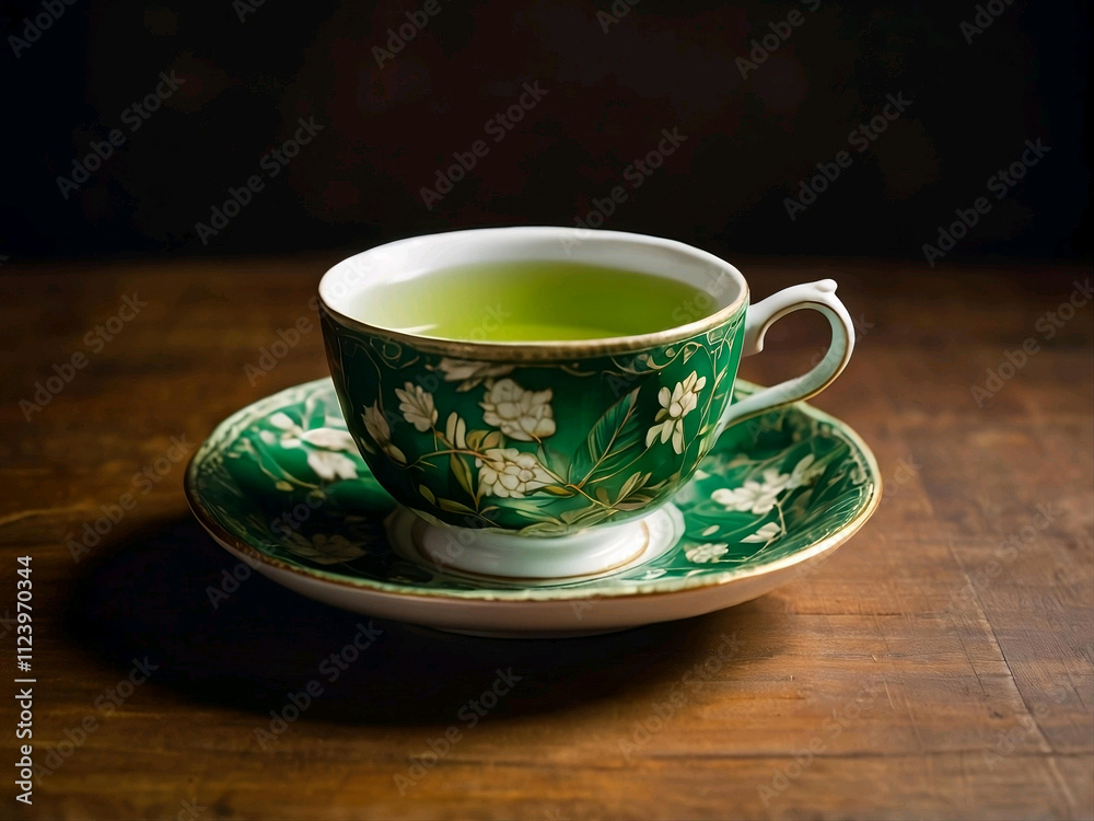 Fototapeta premium cup of green tea