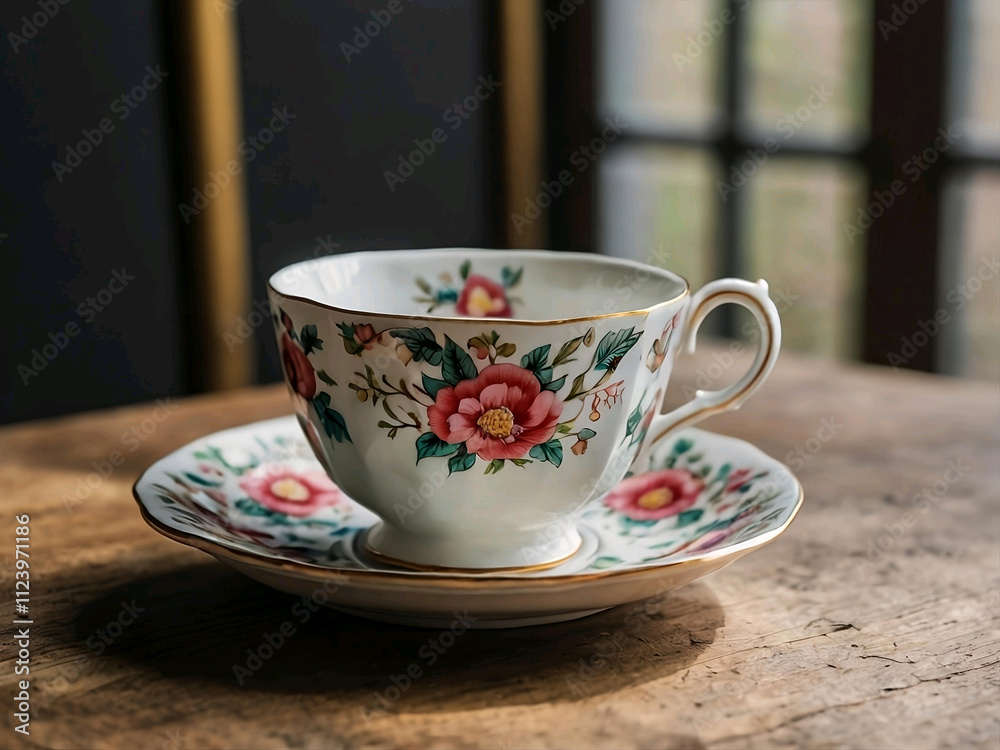 Fototapeta premium cup of tea on the table