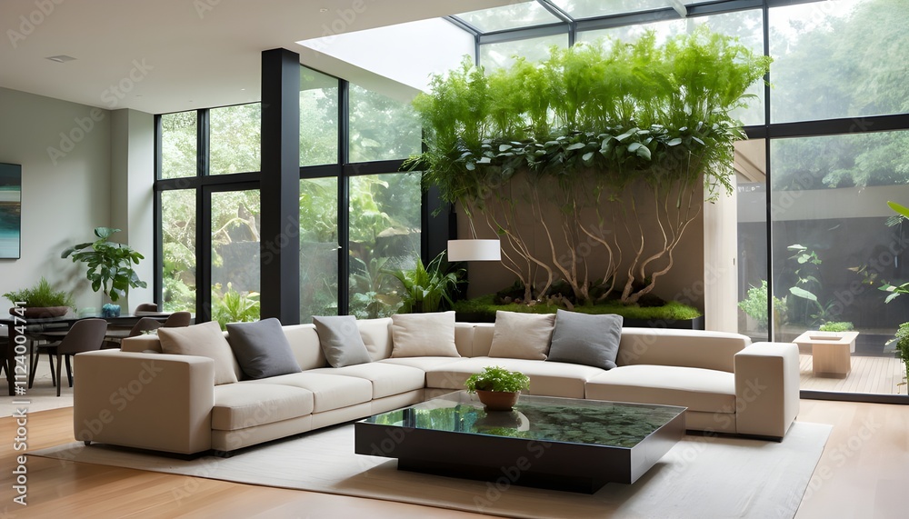 Fototapeta premium modern living room