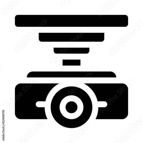 Movie Projector glyph icon