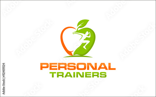 Illustration graphic vector of personal trainer logo design template
