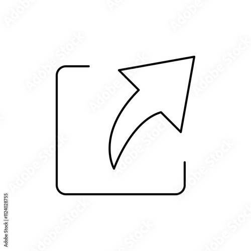 Free Download Shape outline icon minimalist transparent background - GFXLoad