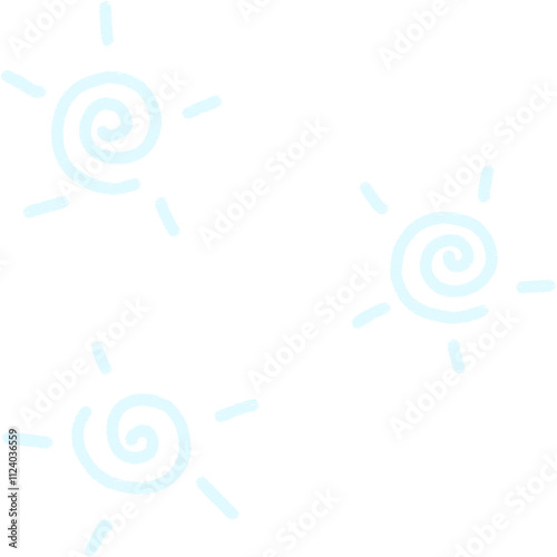 Blue elements for docaration