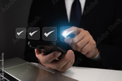 Individuals with checklists of to-do lists, reminders by taking notes, working in steps, time management, managing the priorities of what needs to be done.