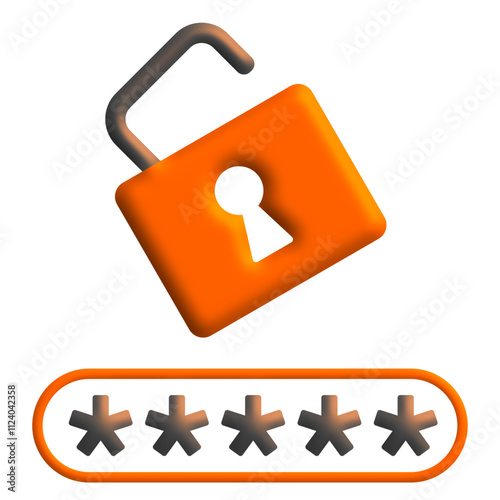 3D unlock password