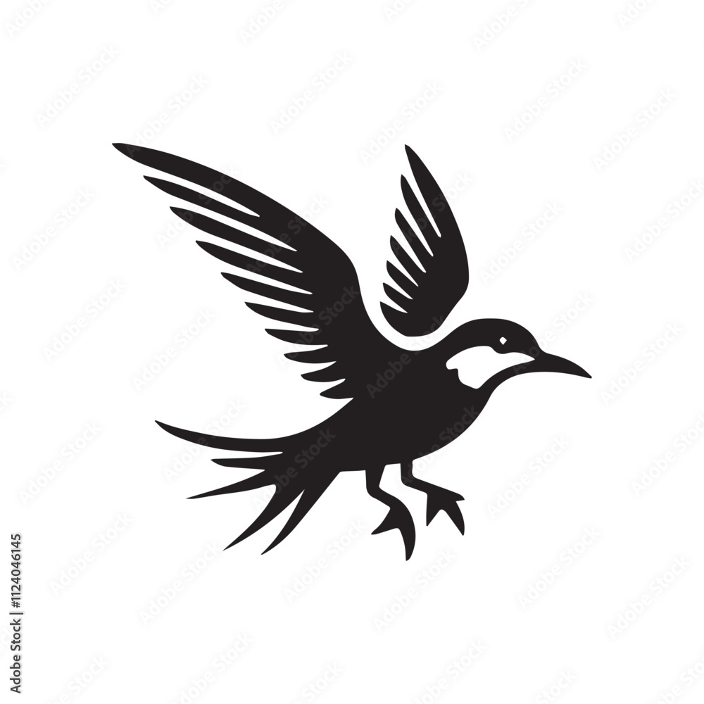 Fototapeta premium illustration of a bird