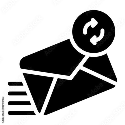 sync glyph icon