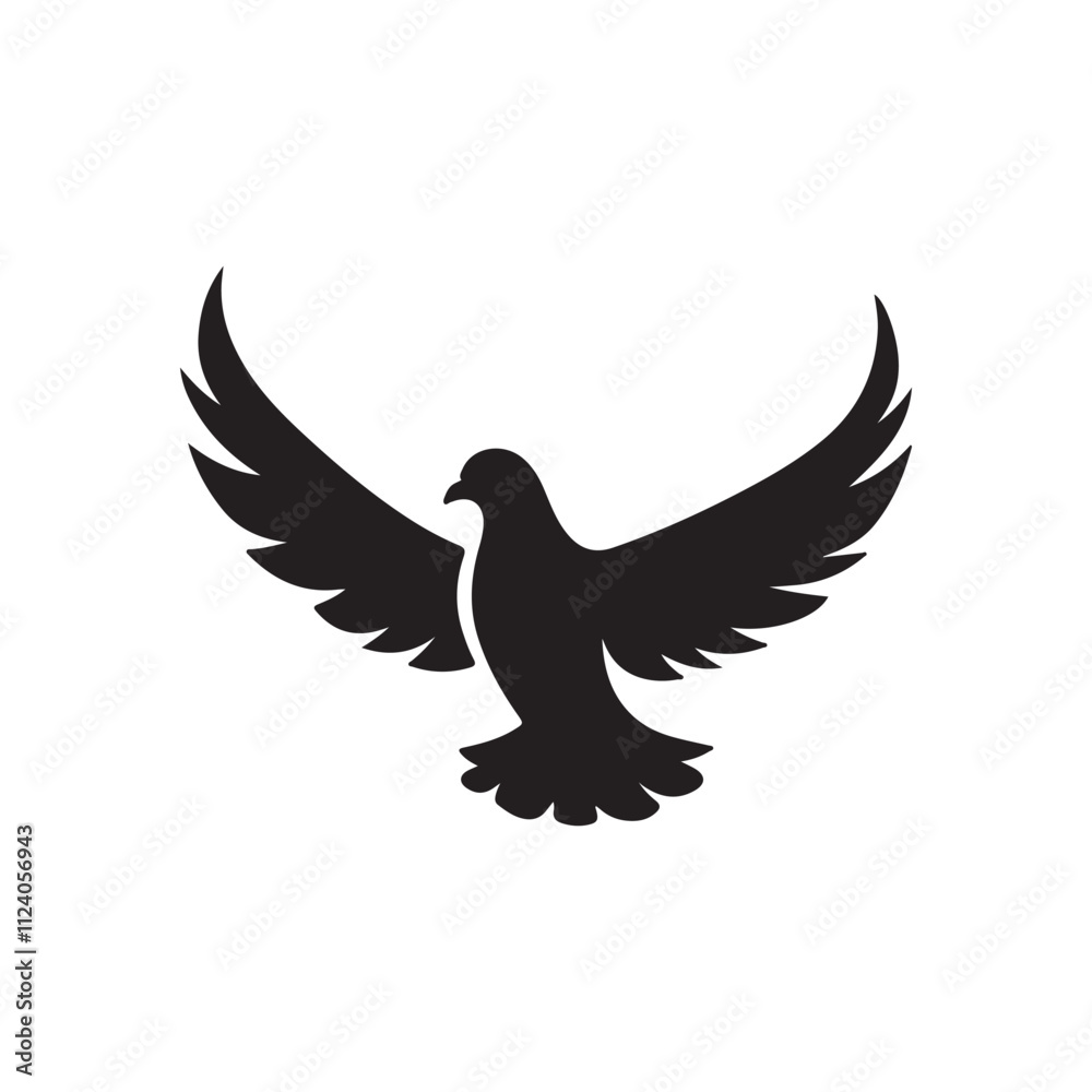 Obraz premium dove of peace vector