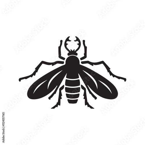 illustration of a bee