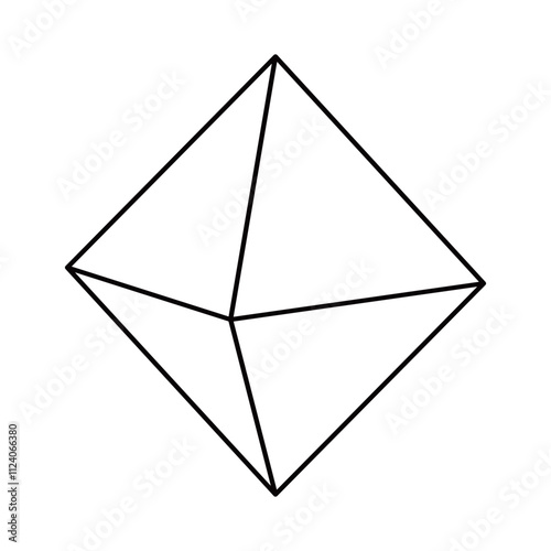 正八面体の図