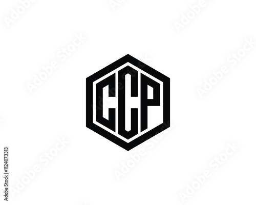 CCP logo design vector template. CCP