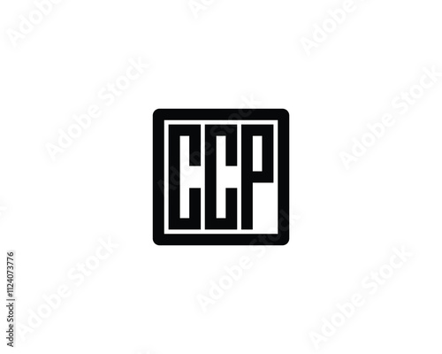 CCP logo design vector template. CCP