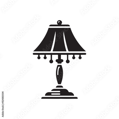 vector table lamp