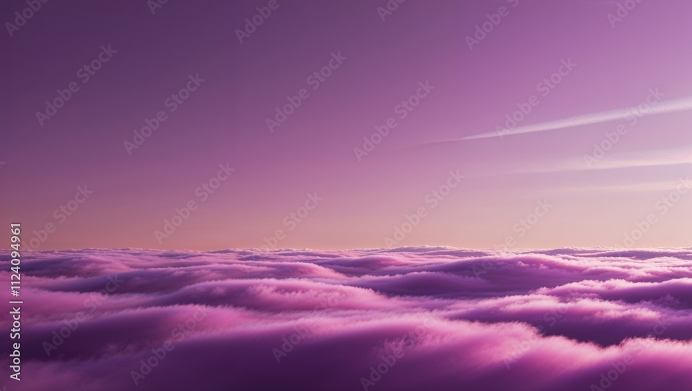 Fototapeta premium aesthetic purple sky background