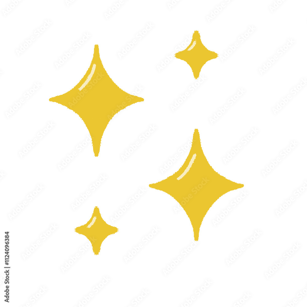 Shining sparkle illustration Shining sparkle illustration