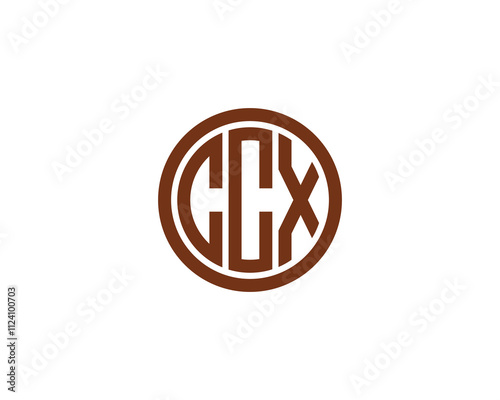 CCX Logo design vector template. CCX photo