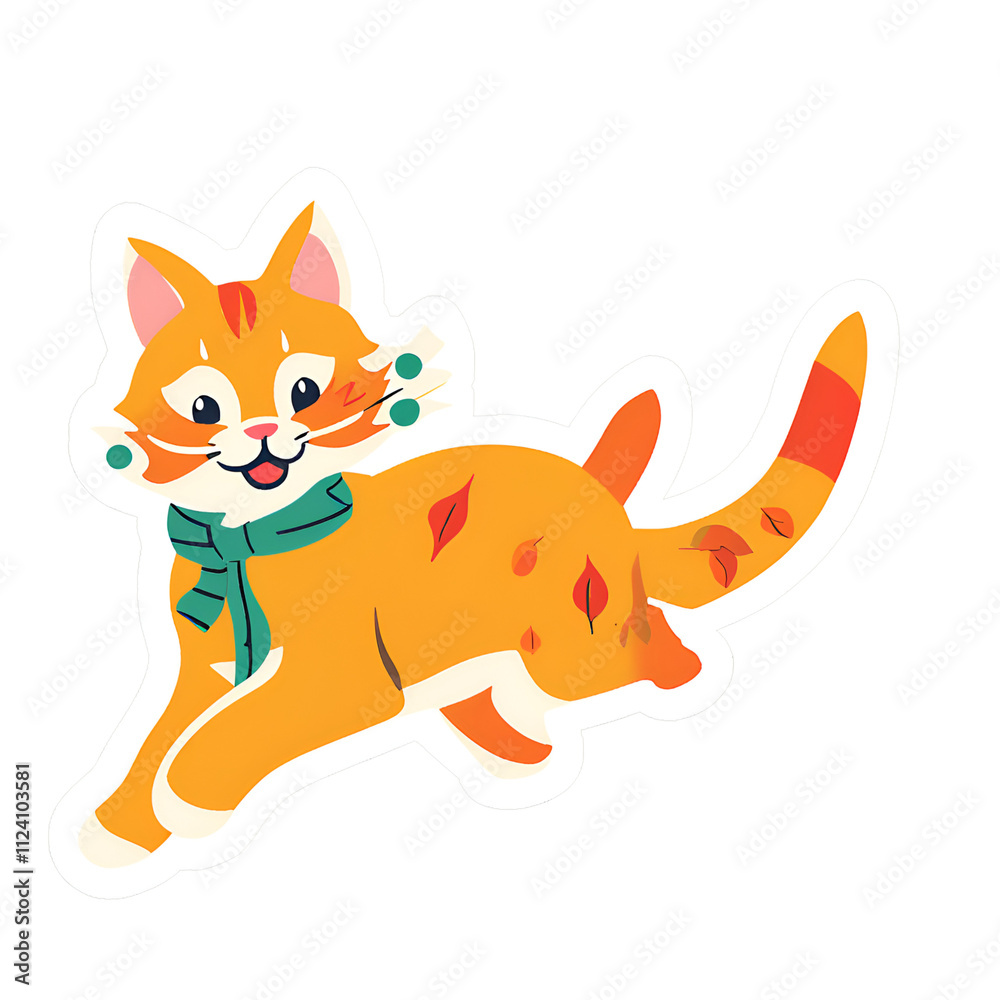 Obraz premium Cats and Friends