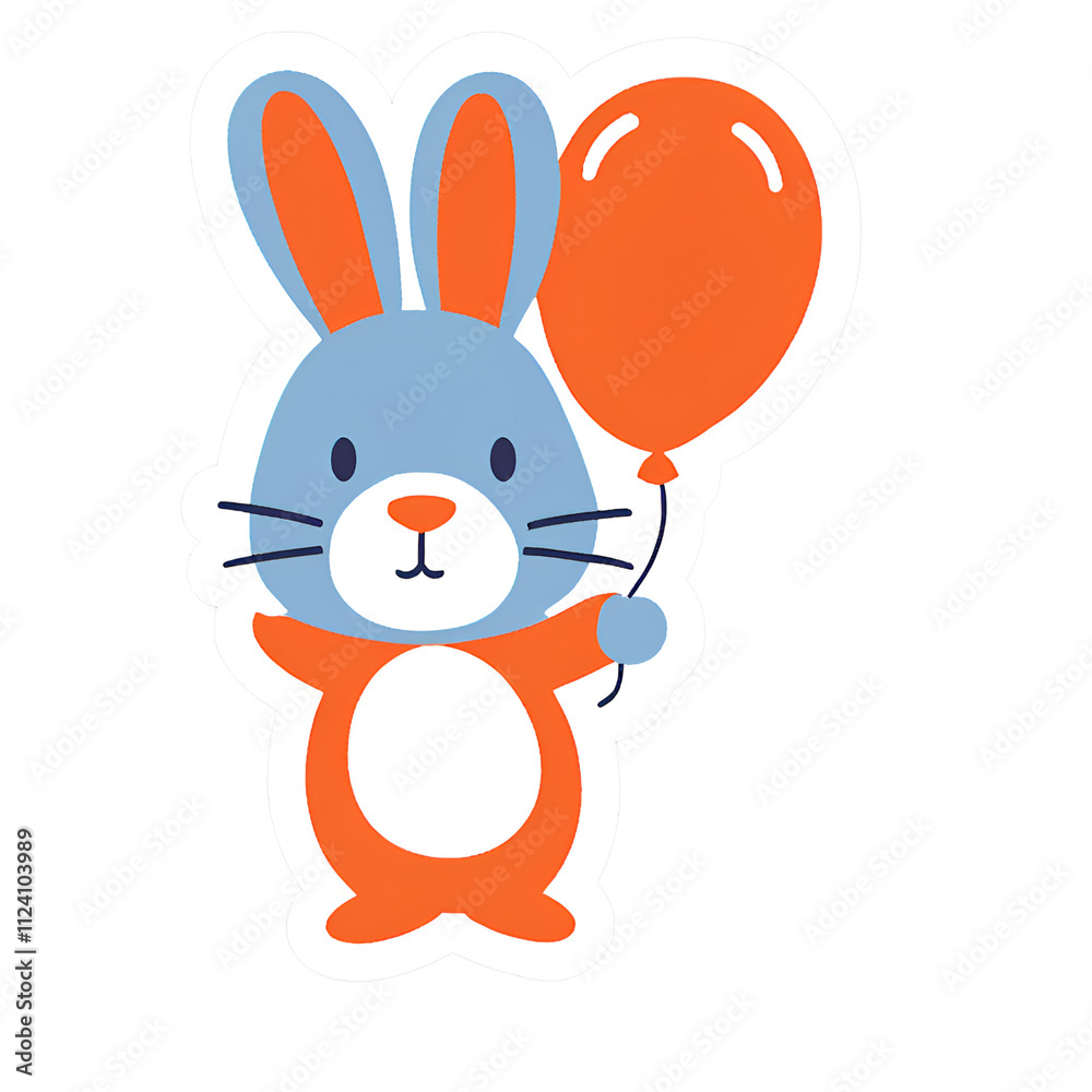 Fototapeta premium Bunny and Friends