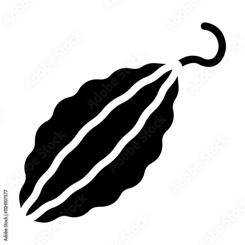 bitter gourd Solid icon
