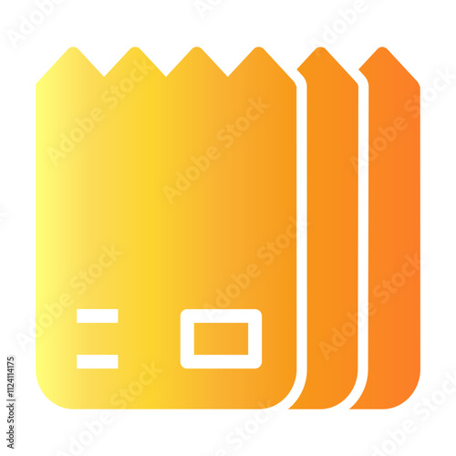 Free Download paper bag Gradient icon - GFXLoad