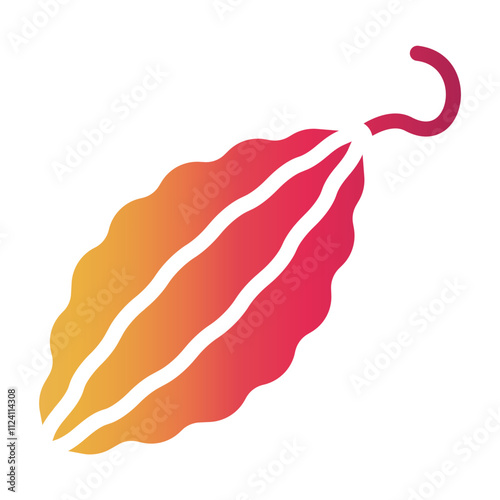bitter gourd Gradient icon