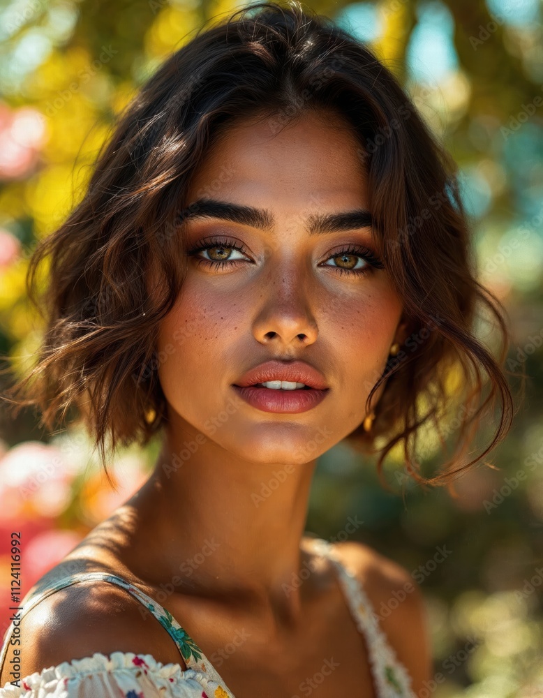 close-up. face of a beautiful young girl close-up. face of a beautiful young girl