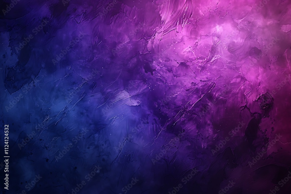 Abstract Purple and Blue Textured Paint Background Abstract Purple and Blue Textured Paint Background