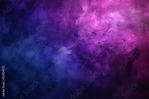 Abstract Purple and Blue Textured Paint Background