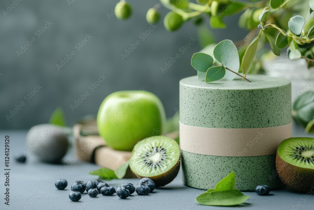 Innovative green packaging nature product display indoor Innovative green packaging nature product display indoor