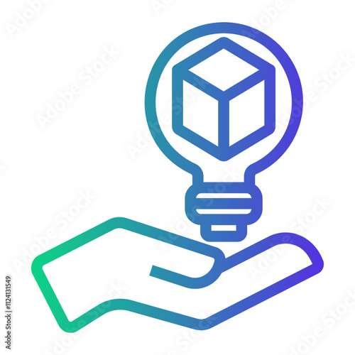 innovation Line Gradient Icon