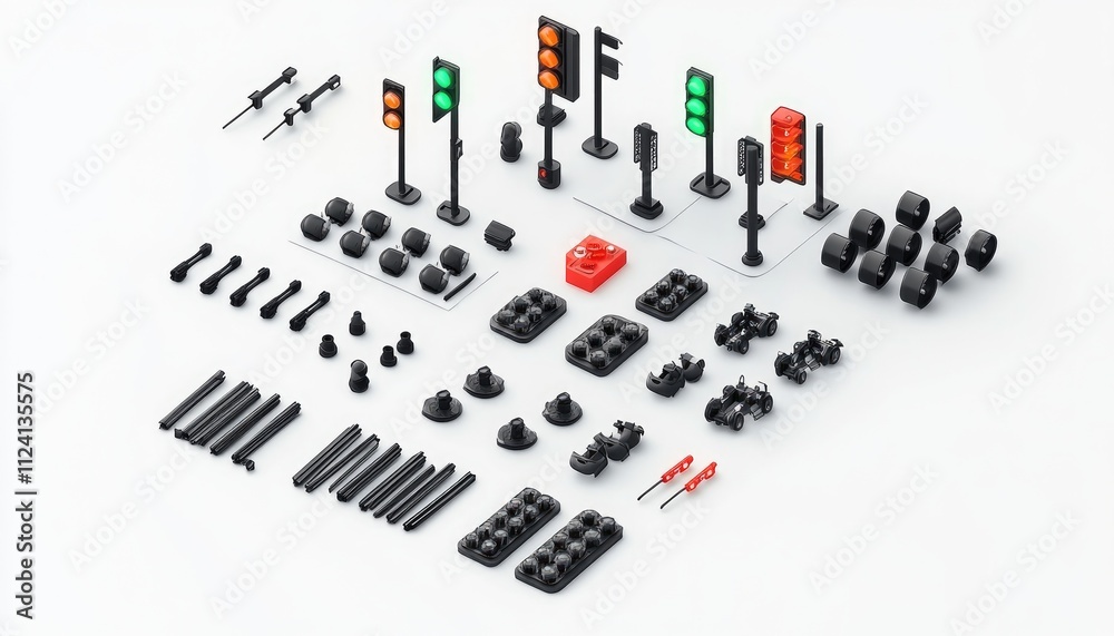 Traffic Light Model Kit Assembly: Constructing Detailed Miniature Traffic Signals and Vehicles Traffic Light Model Kit Assembly: Constructing Detailed Miniature Traffic Signals and Vehicles
