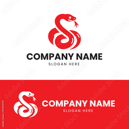 Snake  Logo vector template 