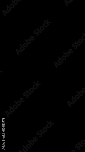 Realistic sparks animation set on black background . 4K animation for film ads and movie.