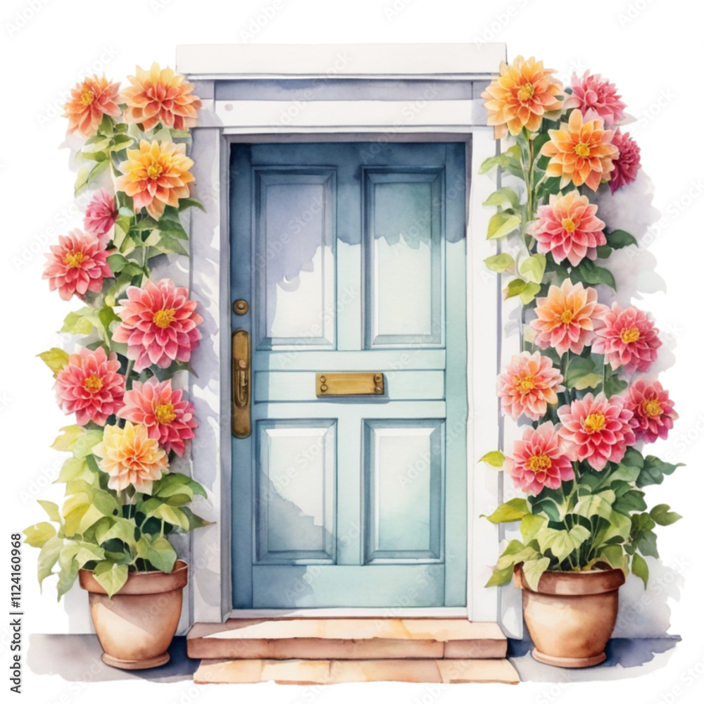 Fototapeta premium Bright in the door