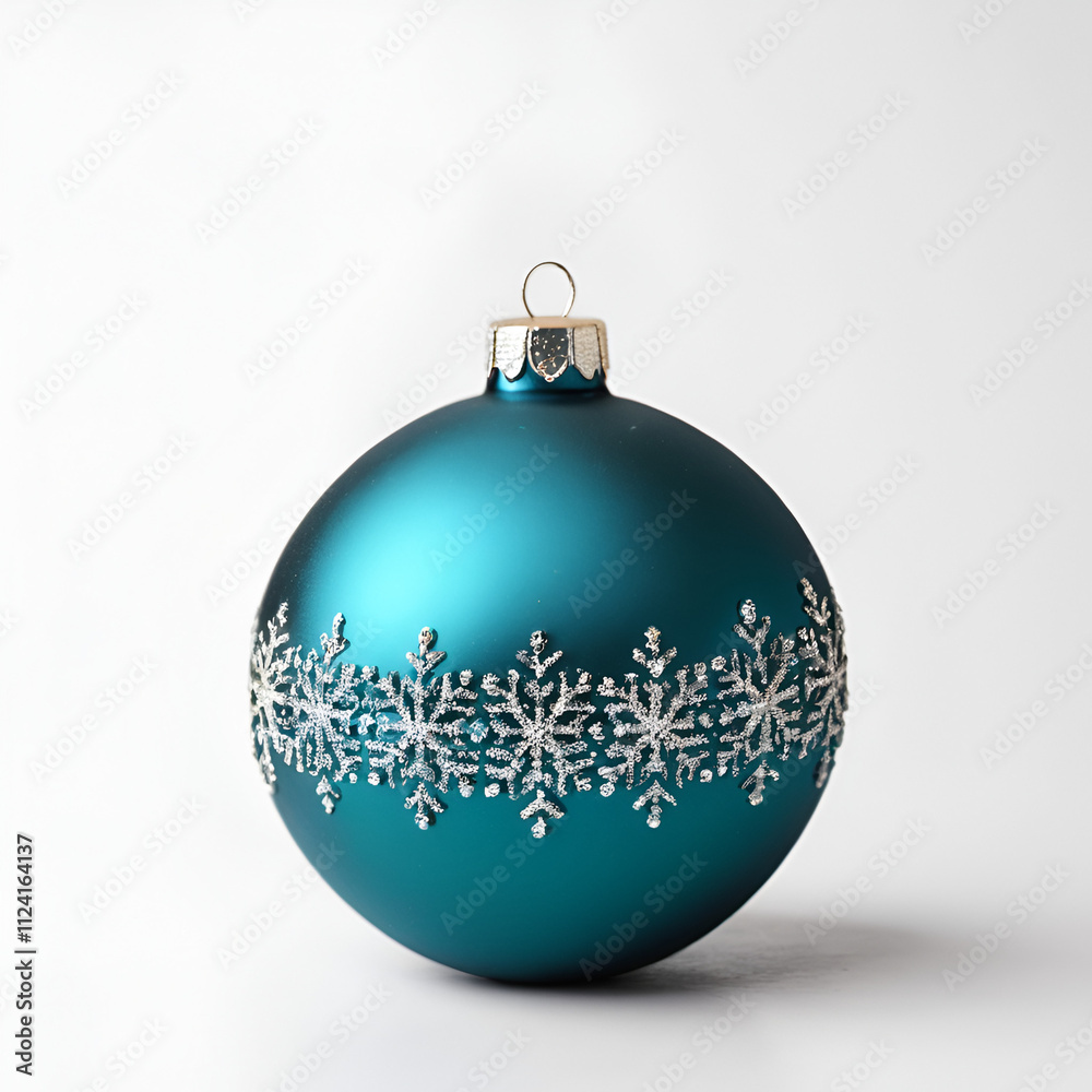 christmas balls on white background christmas balls on white background