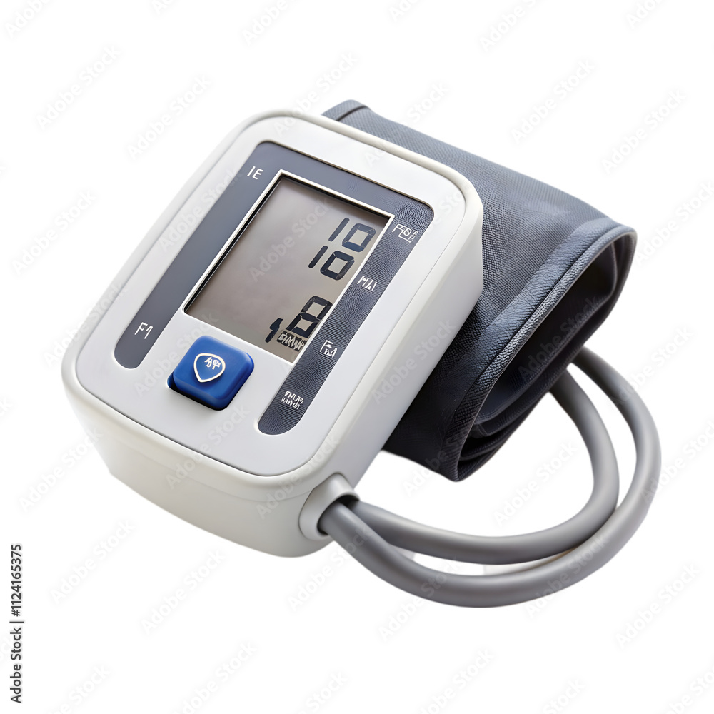 Blood pressure monitor isolated on white background Blood pressure monitor isolated on white background
