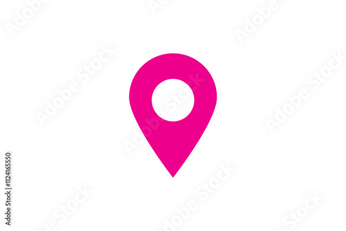 location icon set map pointer pin sign symbol red black outline destination icon place address navigation locator sign vector illustration