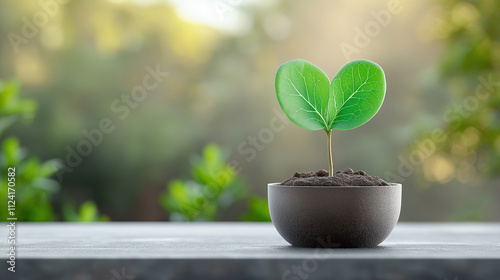 Potted plants on window . Houseplants in pots on windowsill. Home decor concept. Modern houseplants . Minimal creative home decor concept , work space,home office,background